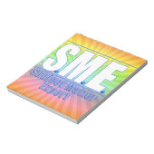 BLOC-NOTE LOGO PME OBJET EXPERT BLANC/BLEU (Tourné)