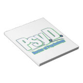 BLOC-NOTE LOGO PSY2 DOCTOR OF PSYCHOLOGY (Incliné)