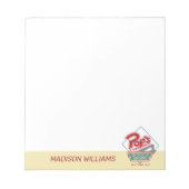 Bloc-note Logo rouge de la boutique Pop's Chock'Lit (Devant)