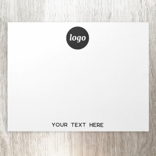 Bloc-note Logo simple Texte commercial promotionnel