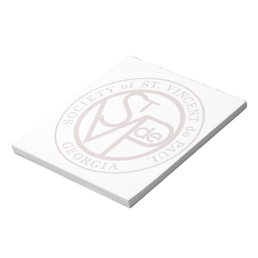 Bloc-note Logo SVdP Seal (Tourné)