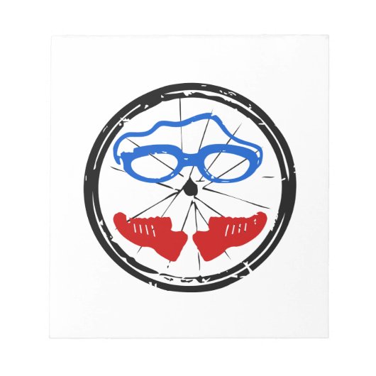 Bloc-note Logo Triathlon Freak (Devant)