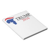 Bloc-note Logos présidentiels Donald Trump 2016 (Incliné)