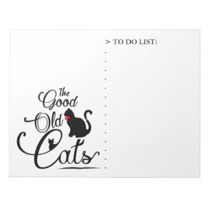 Bloc-note Logotype Good Old Cats