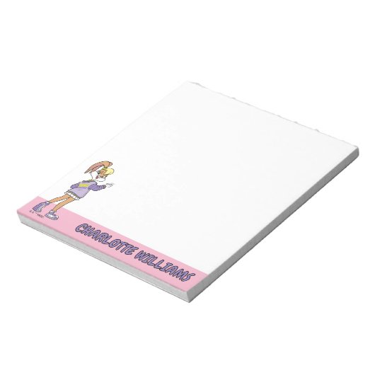 Bloc-note Lola TUNE SQUAD™ Varsity Heart (Tourné)