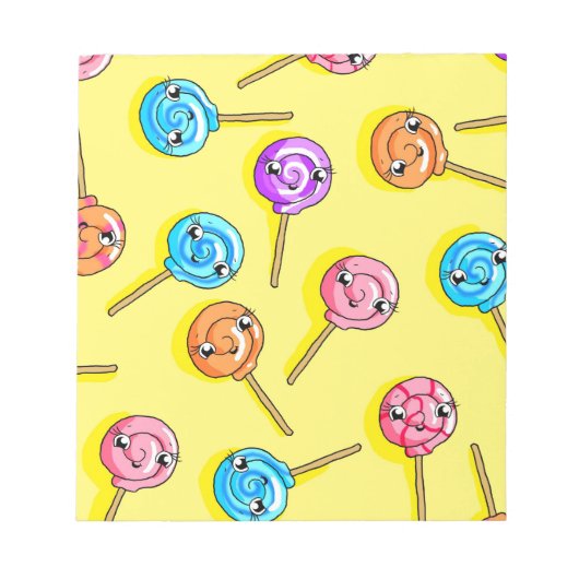 Bloc-note Lollipop (Devant)