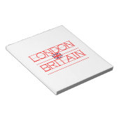 BLOC-NOTE LONDRES-BRITANNIQUE (Incliné)