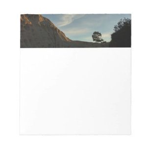 Bloc-note Lone Torrey Pine Californie Sunset Paysage
