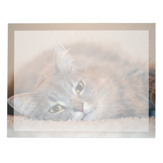 Bloc-note Long chapeau bleu russe par Shirley Taylor (Devant)