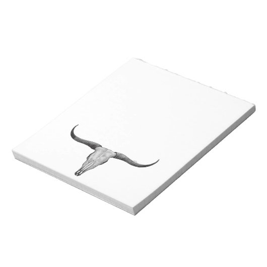 Bloc-note Longhorn Skull (Tourné)