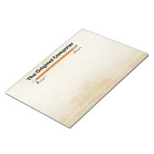 Bloc-note L'ordinateur d'origine (Incliné)