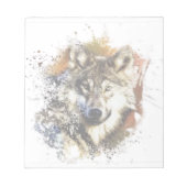 Bloc-note Loup   (Devant)