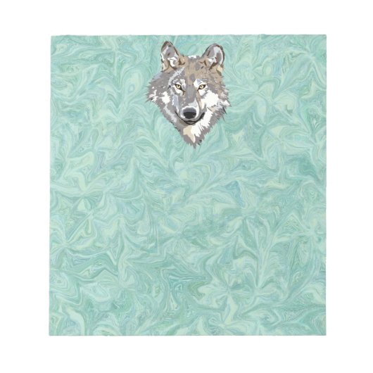 Bloc-note loup (Devant)