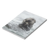Bloc-note Loupe de mer adorable (Tourné)