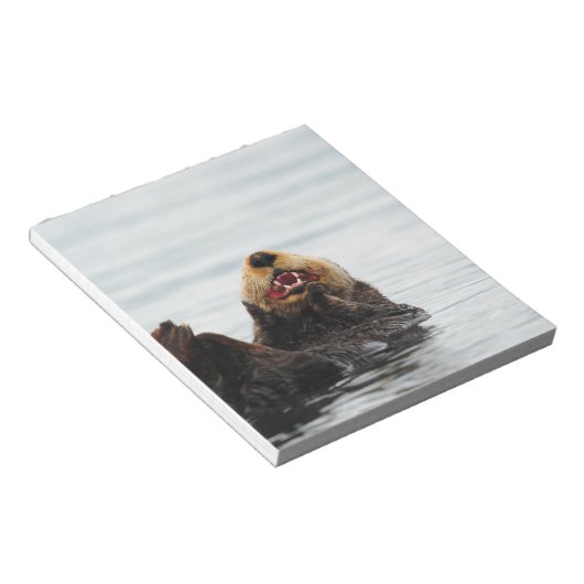 Bloc-note Loupe de mer de l'Alaska (Incliné)