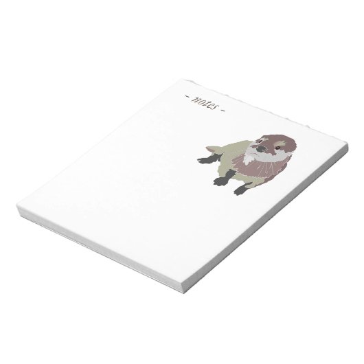 Bloc-note loutre (Tourné)