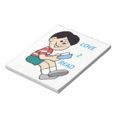 BLOC-NOTE LOVE 2 LIRE (Tourné)