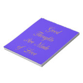 Bloc-note Love Create Your Own Good Thoughts (Tourné)