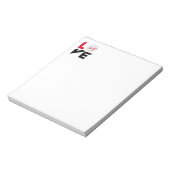 Bloc-note Love golf (Tourné)