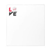 Bloc-note Love golf (Devant)