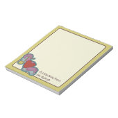 Bloc-note Love Note : Doodles for Music Lovers Yellow (Tourné)