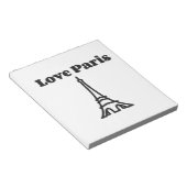 Bloc-note Love Paris (Incliné)
