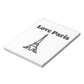 Bloc-note Love Paris (Tourné)