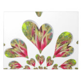 Bloc-note Lovely Hearts Humanitarian Day Le monde a besoin d (Devant)