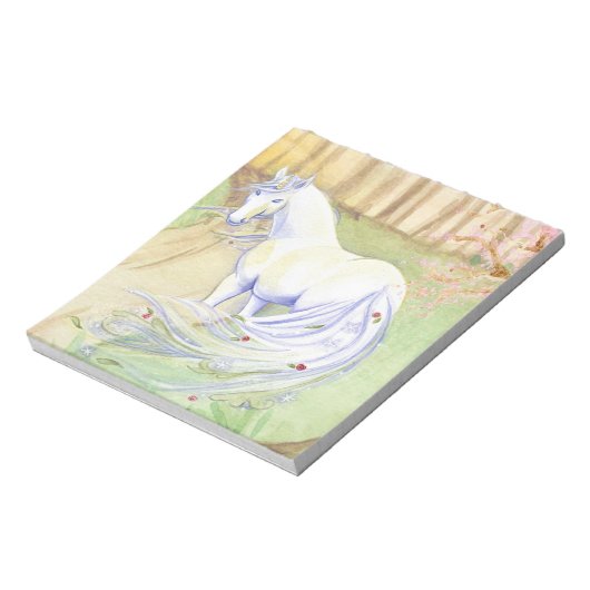 Bloc-note Lovely Unicorn In Breeze (Tourné)