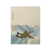 Bloc-note Lovers Couple in the Blue Sky Collage (Tourné)