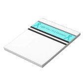 Bloc-note Lt Blue/Turquoise Standard Ribbon bv Kenneth Yonci (Tourné)