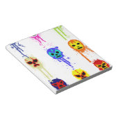 Bloc-note Lucha Libre Masque Mexicain Lutte Paint Drivers (Incliné)