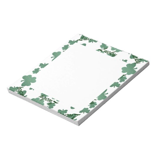 Bloc-note Luck O'the Irish (Tourné)