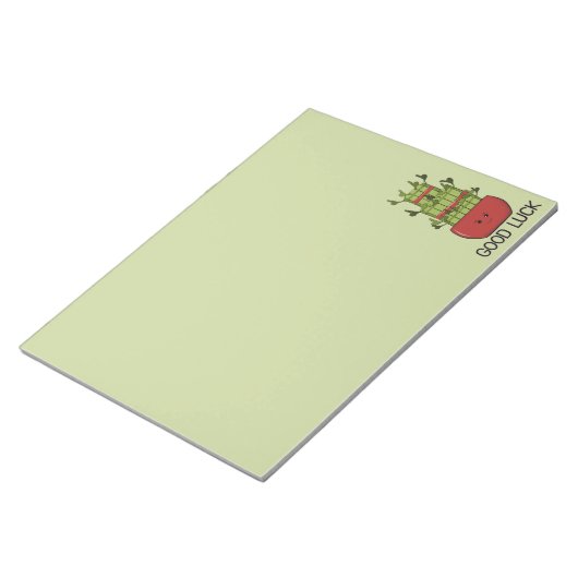 Bloc-note Lucky Bamboo Plant with Greeting (Incliné)