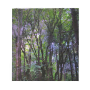 Bloc-note Lumières de Fées Forêt Surréaliste