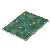 Bloc-note Lumières de neige de Noël (Tourné)