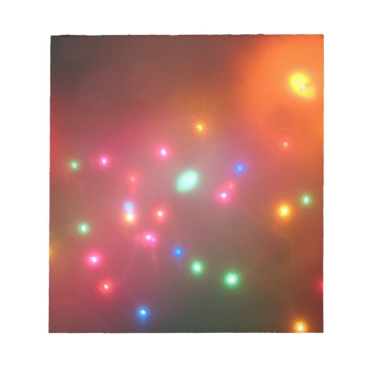 Bloc-note Lumières floues (Devant)