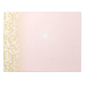 Bloc-note Luminaires Twinkle Blush et Gold (Devant)