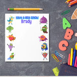 Bloc-note Lunchbox personnalisé nom d'amour nourriture super<br><div class="desc">Amour Lunchbox personnalisé avec photo et nom Bloc-notes Ces notes d'amour Lunchbox photo personnalisées sont parfaites pour quiconque pour envoyer un peu de gaieté à l'heure du déjeuner. Particulièrement pour ceux qui ont l'anxiété de la séparation, et un signe spécial les aiderait à traverser la journée. Ou, c'est une excellente...</div>