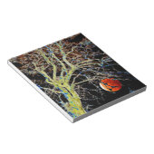 Bloc-note Lune rouge se lève (Incliné)