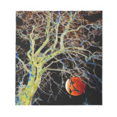 Bloc-note Lune rouge se lève (Devant)