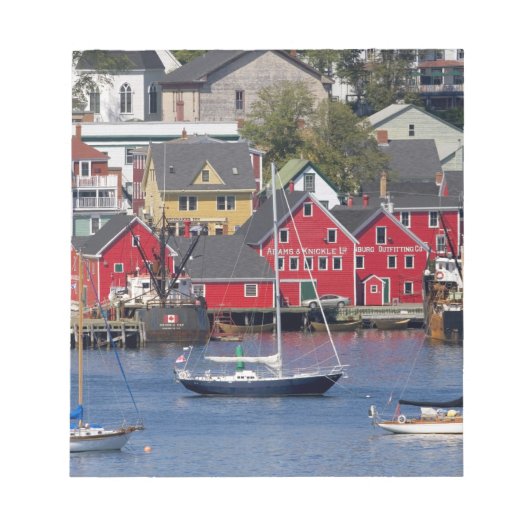 Bloc-note Lunenburg, Nouvelle-Écosse, Canada. 3 (Devant)