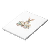 Bloc-note Lunettes de lapin de lecture mignonnes Livres T de (Tourné)