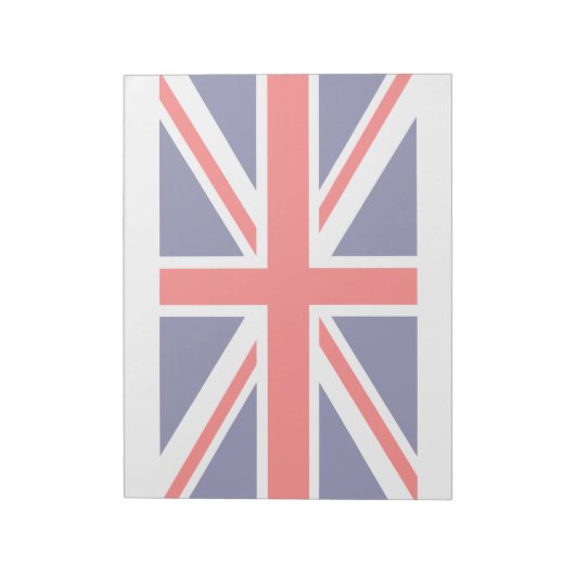 Bloc-note L'Union Jack classique (Tourné)