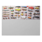 Bloc-note Lures de pêche classique Thunder_Cove (Devant)