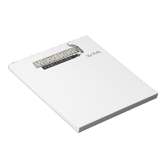 Bloc-note Lyn Liechtenstein WoodStork Note de publication Pa (Incliné)