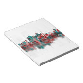 Bloc-note Lyon France Skyline (Incliné)