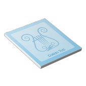 Bloc-note Lyre Bleue (Incliné)