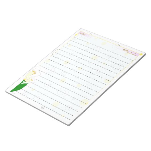 Bloc-note Lys de carrosserie (Incliné)