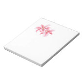 Bloc-note Lys Stargazer Rose (Tourné)